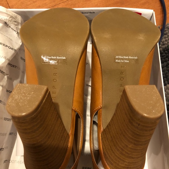 Brand New Report Peep Toe Booties - Picture 6 of 7